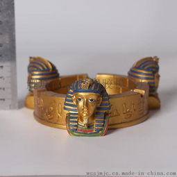 武漢樹脂工藝品 定制埃及法老主題煙灰缸，點(diǎn)亮酒吧與禮品新風(fēng)尚